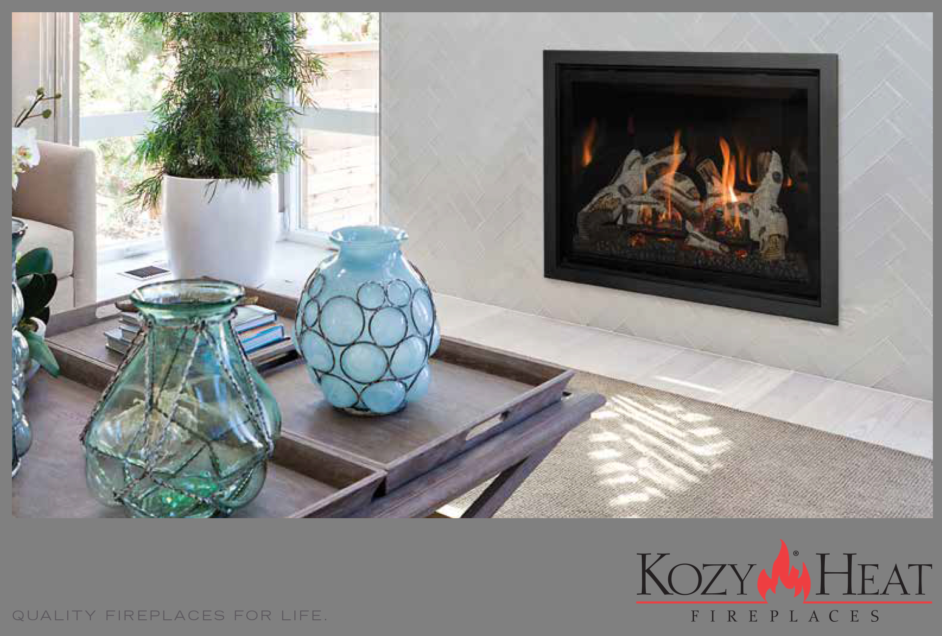 Kozy Heat Carlton 39 Gas Fireplace